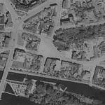 Kolín - původní podoba Jiráskova náměstí (1954)