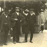 Kolín - zaniklý železný most (cca 1920, SOkA Kolín)