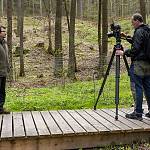 Kostelec nad Černými lesy - naučná stezka mokřadních biotopů, natáčení Toulavé kamery (2021)