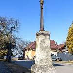 Týnec nad Labem - křížek ve Vodárenské ulici od jihu (2025)