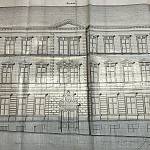 Kolín - Základní, mateřská a praktická škola Kolín, první návrh Stavitele Blechy (Stavební úřad Kolín 1885)