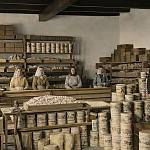 Kolín - továrna Kolinea (sbírka Vladimír Serbus, kolorováno Radek Kohoutek)