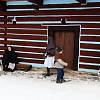 Kouřim - skanzen, adventní postavy (2012)