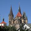 Kolín - chrám sv. Bartoloměje, pohled od východu