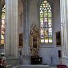 Kolín - chrám sv. Bartoloměje, severní část katedrálního ochozu