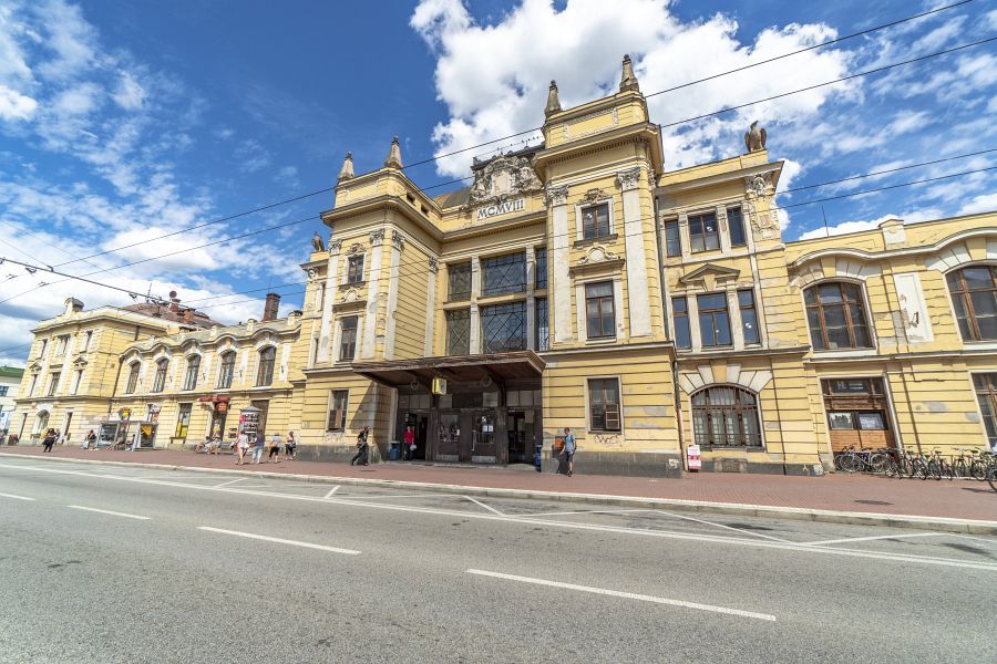 Nádraží v Českých Budějovicích