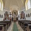 Interiér kostela sv. Václava