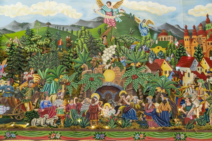 Nový Bydžov - betlémy Ondřeje Vávry