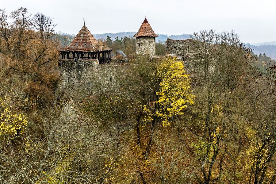 Toulavá kamera - Moravské Švýcarsko (Nový hrad)