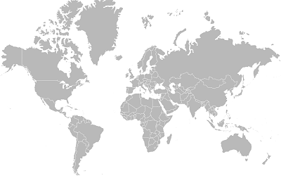 mapa světa